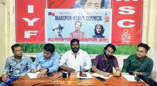 AISF, AIYF call for dialogue to restore peace & normalcy in Manipur