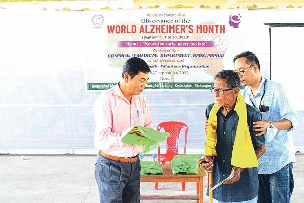 World Alzheimer's Month observed