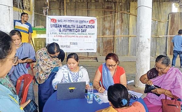 Ayushman Bhava health mela, blood donation camp held