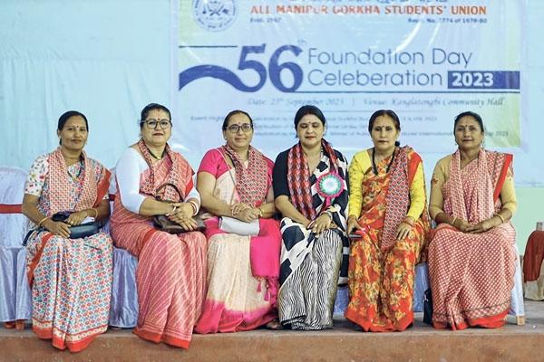 All Manipur Gorkha Students Union celebrates 56th foundation day