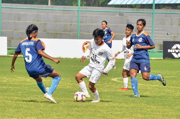 Jr Girls' NFC : Manipur rout Maharashtra 6-0 in group opener