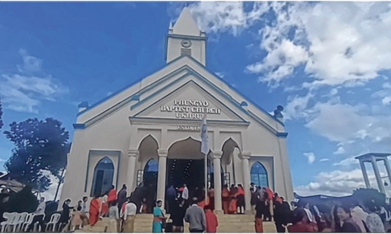 Phungyo Baptist Church commemorates 123rd foundation day