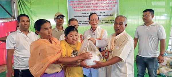 Essential items distributed to over 100 disabled persons