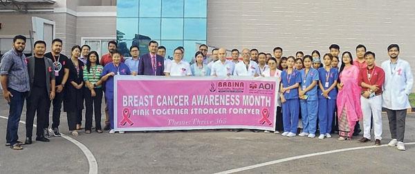 Breast Cancer Awareness Month observed