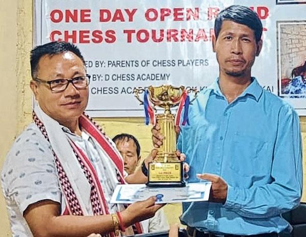 Th Nabachandra claims Open Rapid Chess title