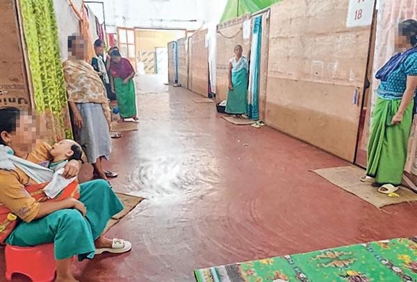 Displaced women recall hospitality of Nagas after being forced to flee