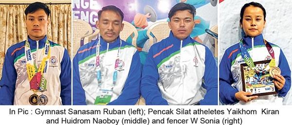 37th National Games : Ruban clinches vaulting horse gold; Yaikhom Anjali wins pencak silat gold