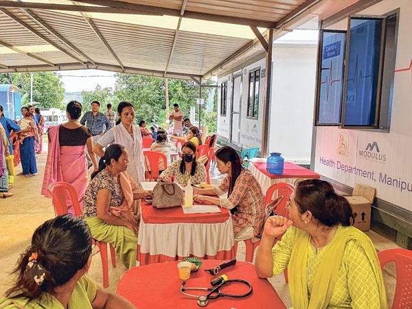 Health mela, free medical camp conducted