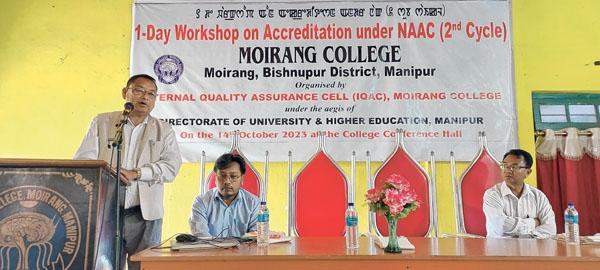 One day workshop on NAAC Accreditation conducted