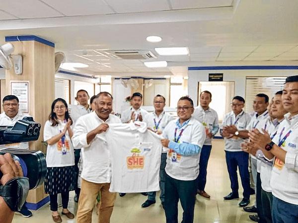 Regional Business Office SBI extends support to ADAM Kakching