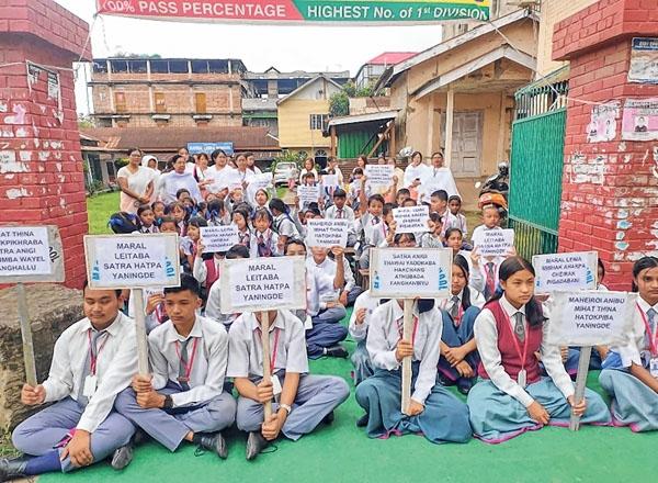 Sit-in protests staged against cold-blooded murder of students