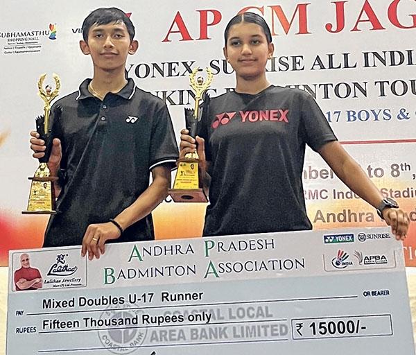 Khwairakpam Amarjit wins silver in All India Sub-Jr Ranking Badminton