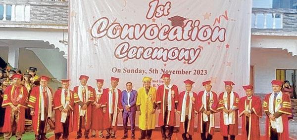 BT University observes 1st Convocation ceremony