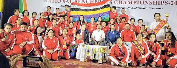 Equipped and Classic Benchpress Nationals : State sub-junior teams finish first runners up
