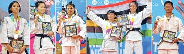 National Games : Sanatombi, Jagadish strike gold medals as judokas add 6 medals 
