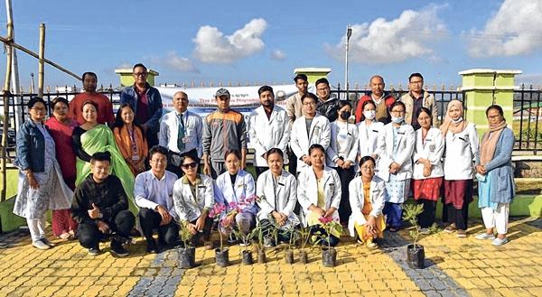 Tree plantation programme held at RIMS
