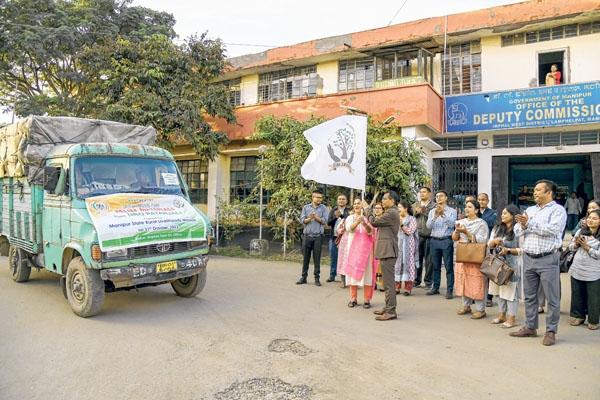 Relief materials for children worth Rs 1 crore flagged off