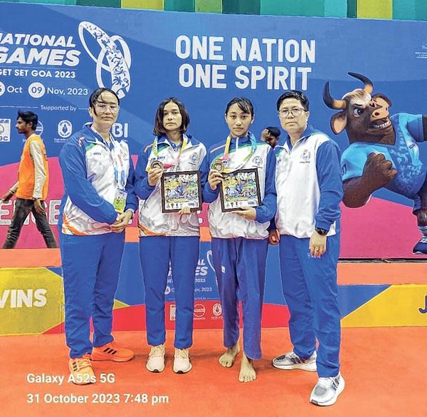 37th National Games : Jina, Umelly win Taekwondo bronze