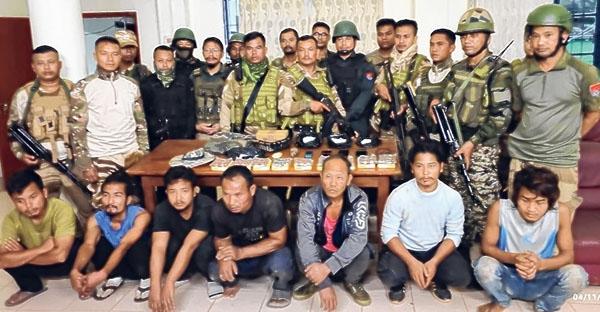 7 suspected UKLF militants rounded up