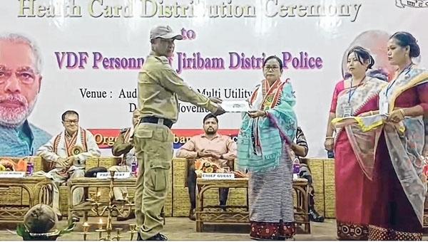 CMHT cards distributed to VDF personnel