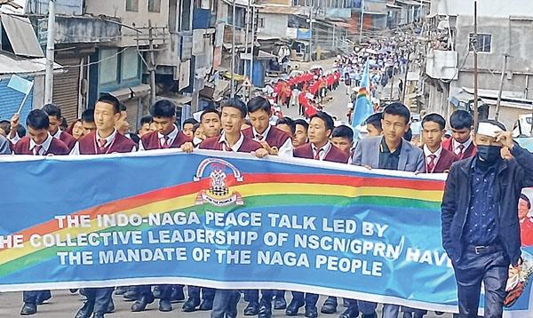 Peace talk at final stage : CAO of WTR Ukhrul rally backs Framework Agreement