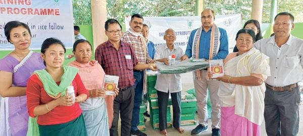 Awareness programme on zero tillage cultivation of rapeseed-mustard held