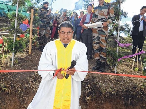 Chapel inaugurated at Assam Rifles Mao Post