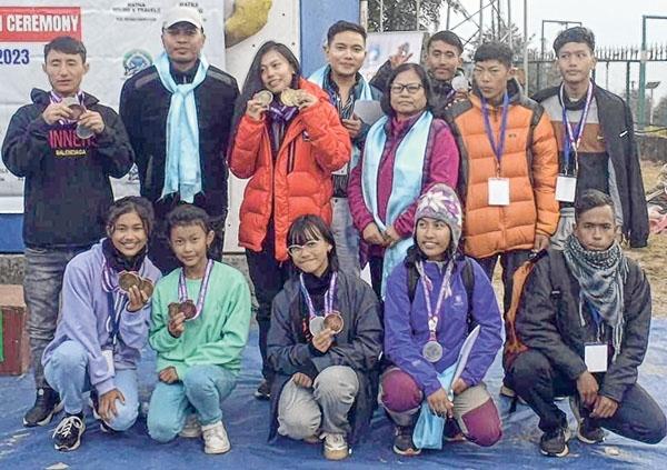 IMF North East Zone Sport Climbing : S Thaja, Y Pushpa star with three gold medal hauls as Manipur claim 16 medals