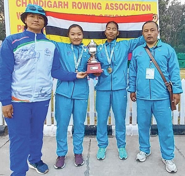 National Jr Rowing Championship : O Bharti, Y Chenglouleibi win double sculls gold