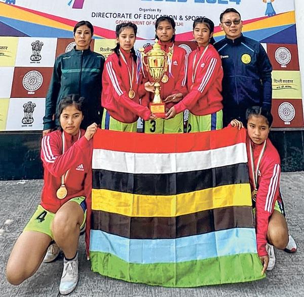 Manipur U-14 girls crowned NSG Sepak Takraw winners
