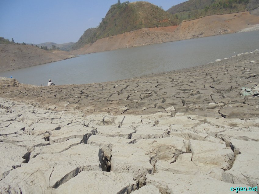 Water scarcity in Singda Dam area : Rivers in Imphal drying up :: 23 April  2014 