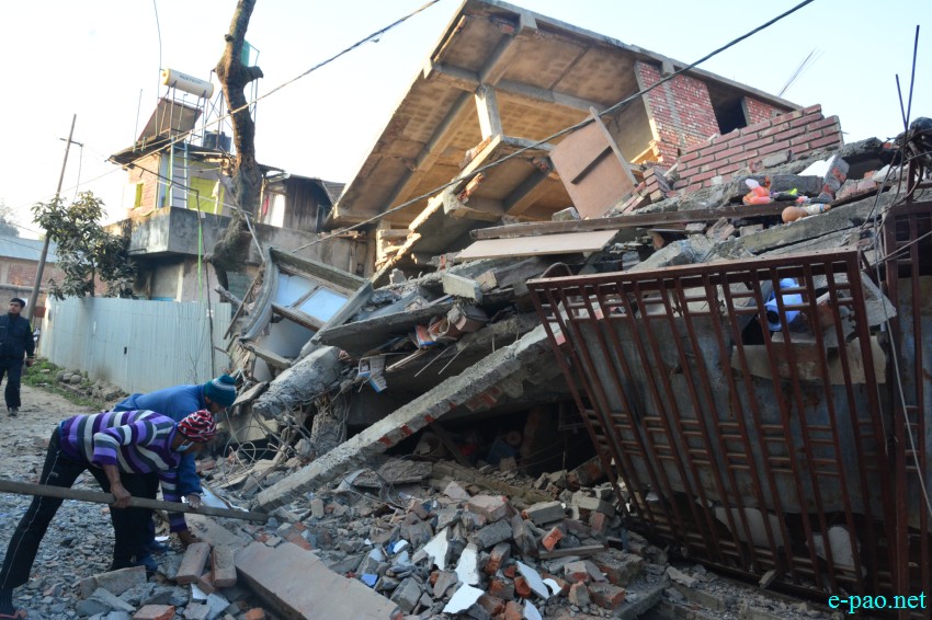 Manipur earthquake that occurred on early morning January 4 2016
