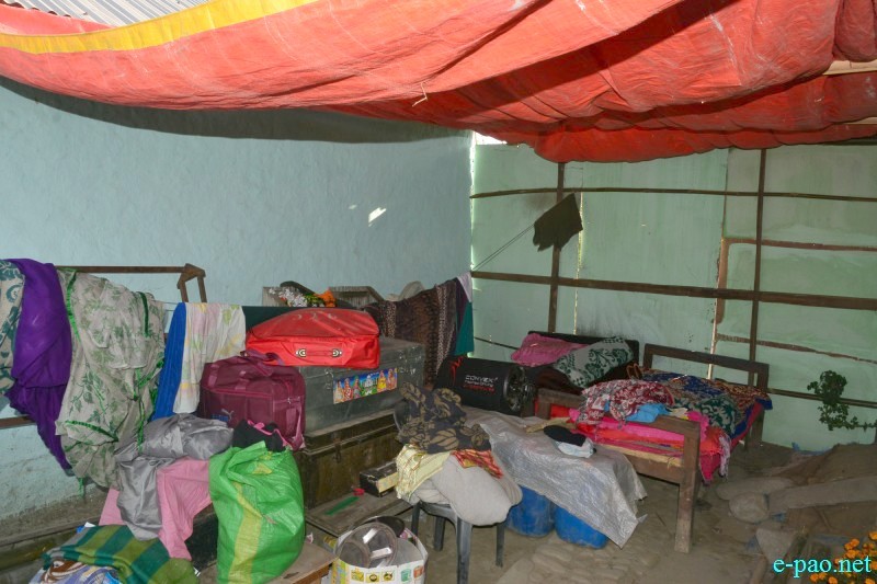Manipur Earthquake :  Aftermath of the earthquake at Leimakhong area :: January 7 2016