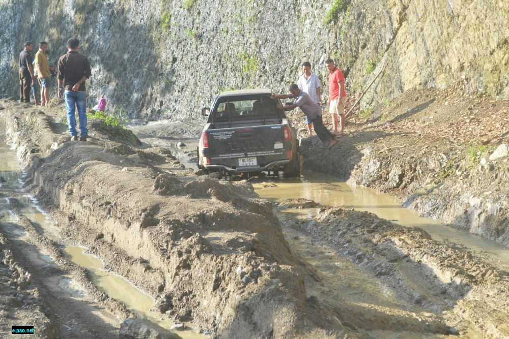 Condition of Imphal-Jiribam Highway (NH-37) :: 31st July  2016