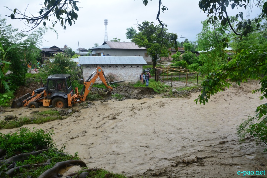 Heavy Flooding at Kangpokpi :: 15 June 2017