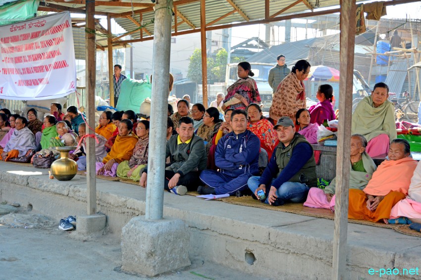 Sit-in-protest against Citizenship (Amendment) Bill (CAB) at Singjamei and Kwakeithel by JCILPS :: 13th January 2019