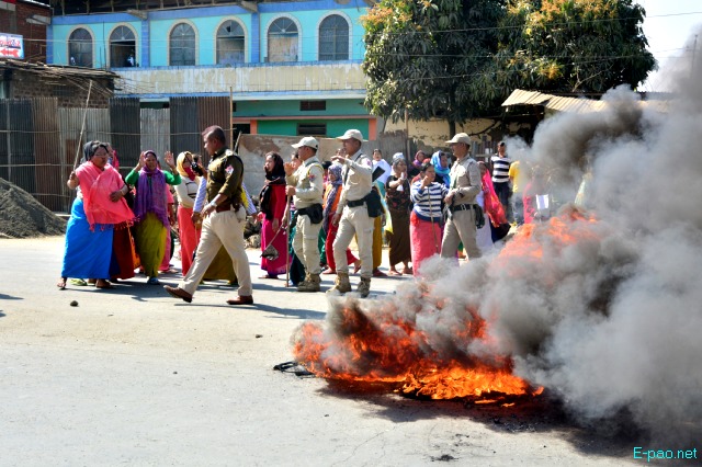 Citizenship Amendment Bill 2016 : Protest at Imphal East , Imphal West   :: 12th February 2019