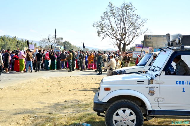 Citizenship Amendment Bill 2016 : Protest at Imphal East , Imphal West   :: 12th February 2019