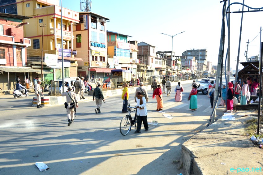 Citizenship Amendment Bill 2016 : Blockade at Indo-Burma Road (Moirangkom - Canchipur)  :: 7th February 2019