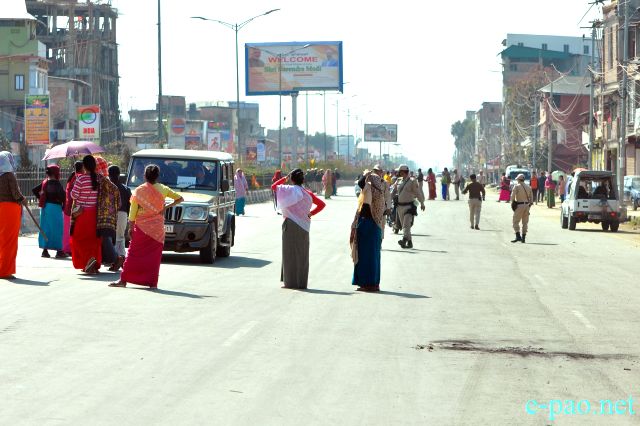 24 hours All Manipur General Strike against Citizenship Amendment Bill 2016 :: 31 January 2019