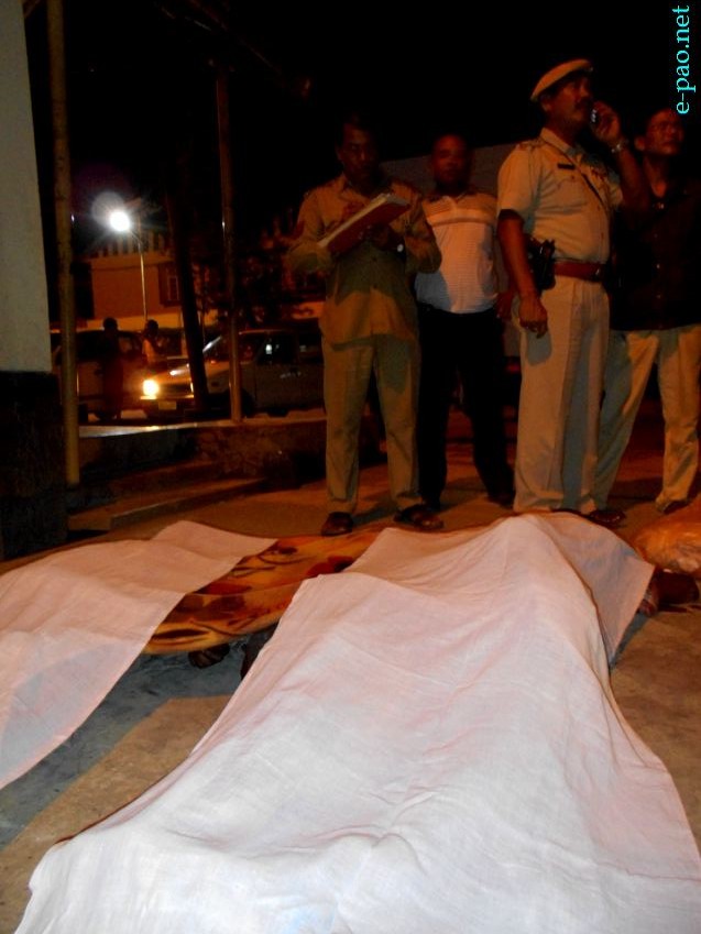 Bomb exploded inside a working shed located at Nagamapal on 13 September 2013