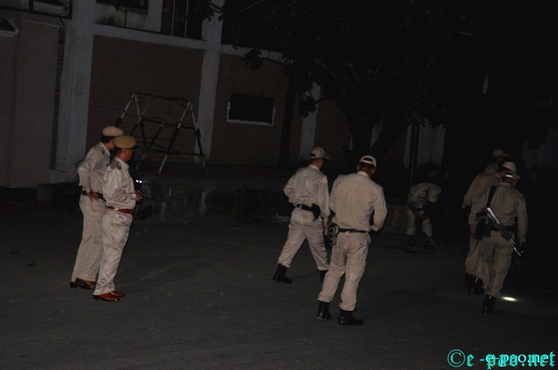 Bomb blast outside Manipur CM's  high security zone residence :: 10 August 2013