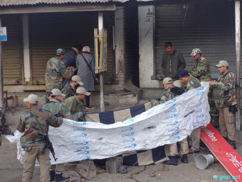 Bomb Blast at Khuyathong, Imphal :: December 21 2014