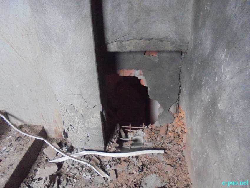 Bomb Blast at office of Shyama Power India Ltd located at Paona Bazaar :: 26 June 2015