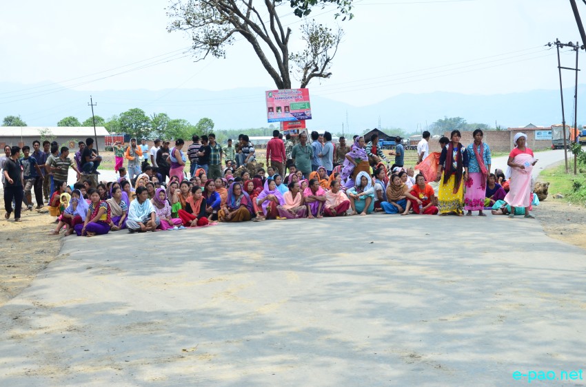 Protest at Mapao Khullen against killing of Dayananda / Premananda and physical torture of school student :: 13 May 2015