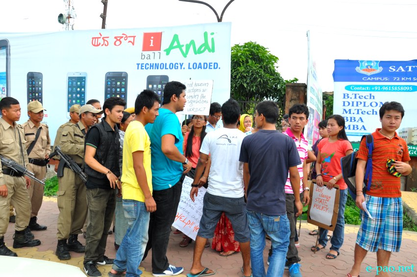 Parent's Association of Selected Candidates (NEET UG-2013)  staged protest rally :: July 20, 2013