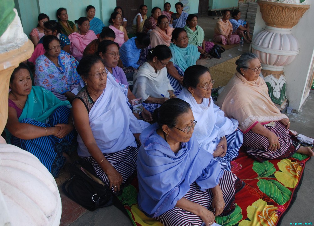 Sit-in protest and public meeting at Titular King of Manipur - Sana Konung (Royal Palace) :: 24th June 2013