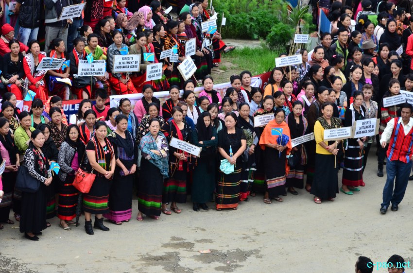  Peace rally organised by United Naga Council (UNC) at Ukhrul district headquarters :: 30 August 2014
