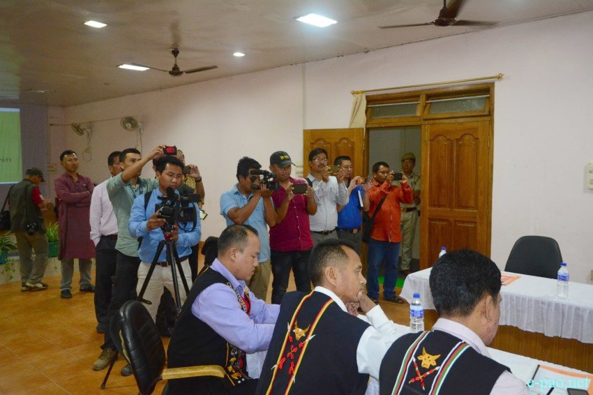 Tripartite Talks with Govt of India, Govt of Manipur & UNC at  Senapati :: 11th August, 2017