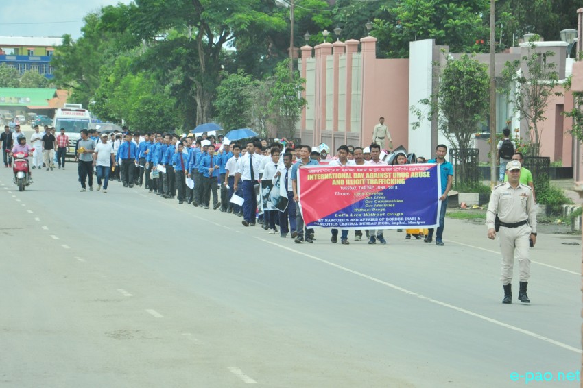  A rally on 'International Day Against Drug Abuse and Illicit Trafficking' :: 26 June 2018 
